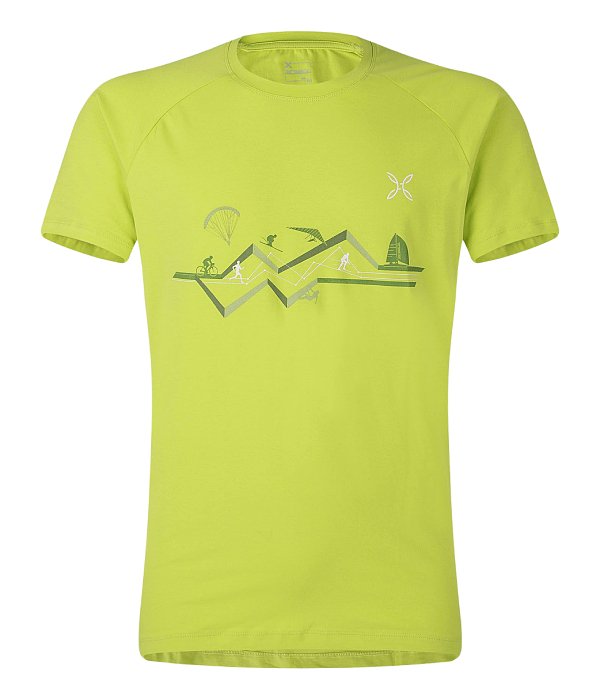 Montura tričko Sporty 2, zelená, M